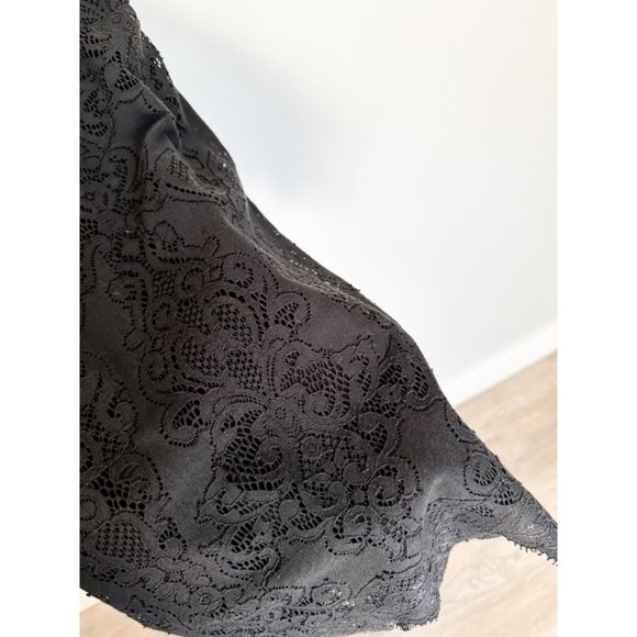 Love for Lemons Black Lace Halter Mini Dress - Picture 11 of 12